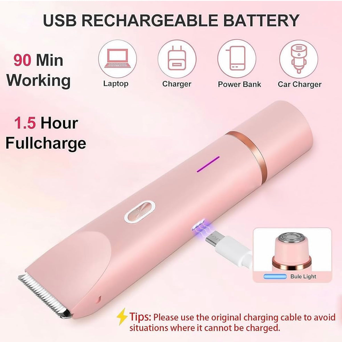 2-in-1 Electric Razor